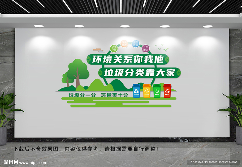 垃圾分类文化墙