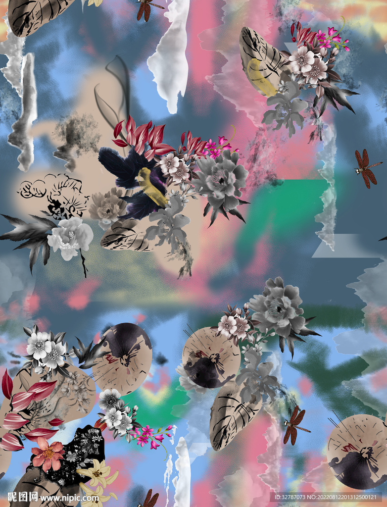 手绘花