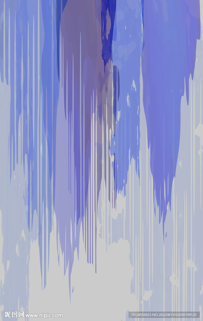 魔幻渐变抽象画