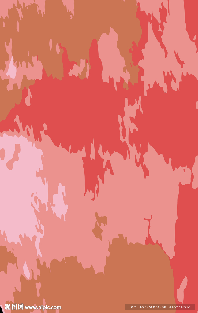 魔幻渐变抽象画