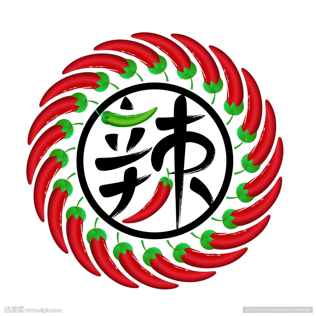 辣椒背景设计