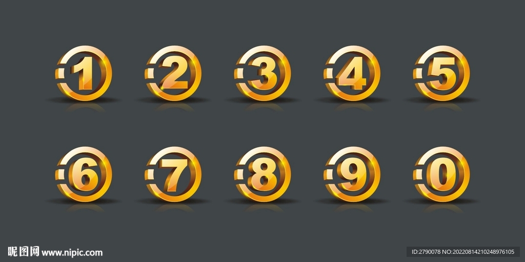 立体数字