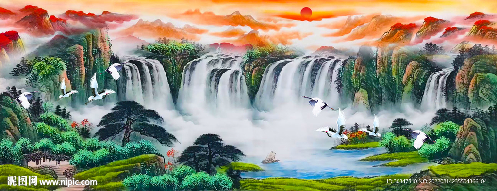 山水画