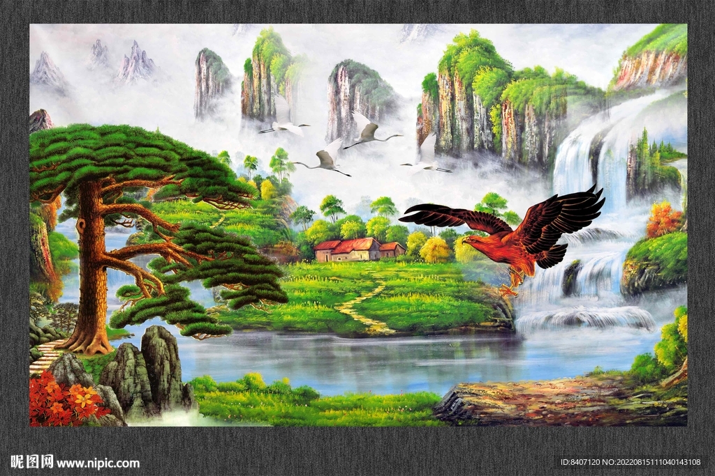 风景油画