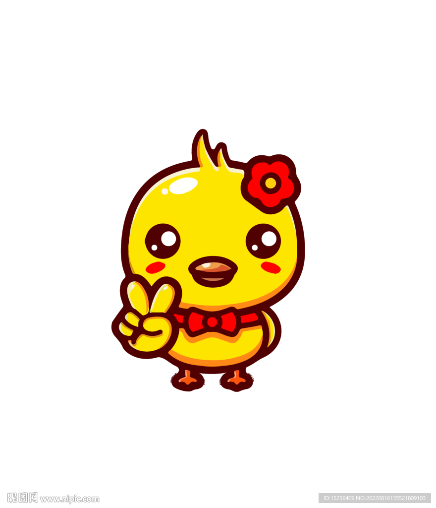 卡通小黄鸭