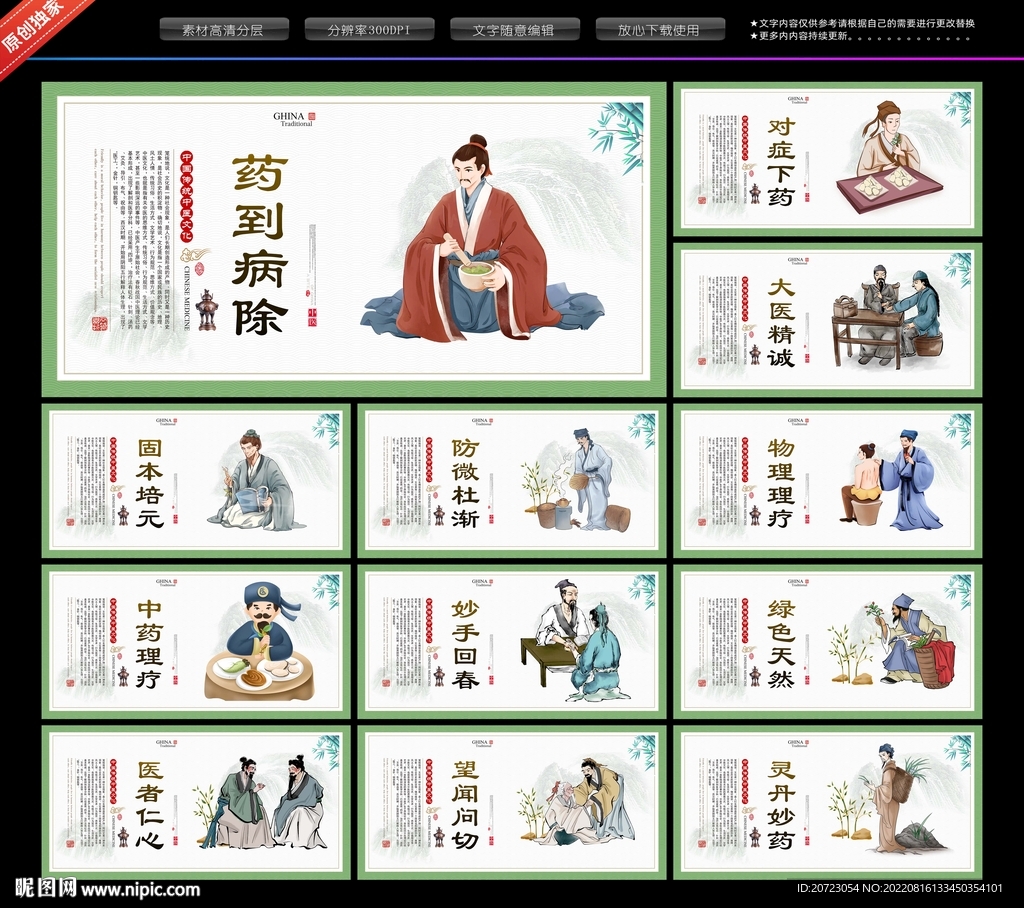 中医文化展板