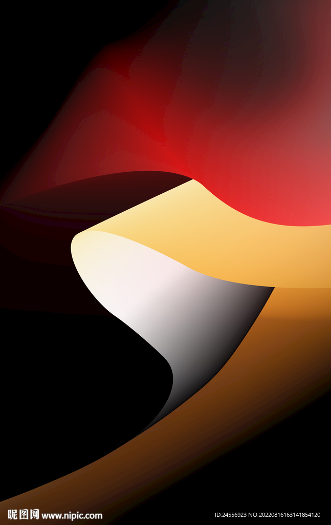 蓝色抽象装饰画