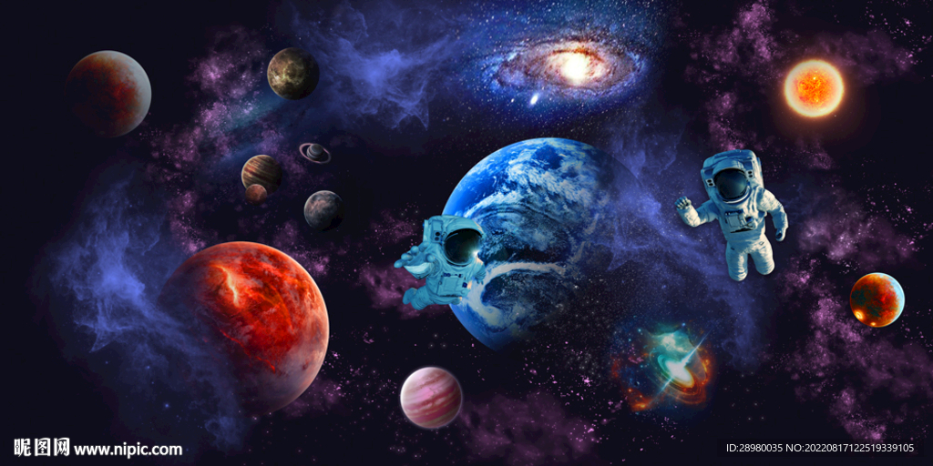 星空星球宇航员