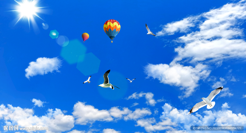 蓝天白云软膜天花