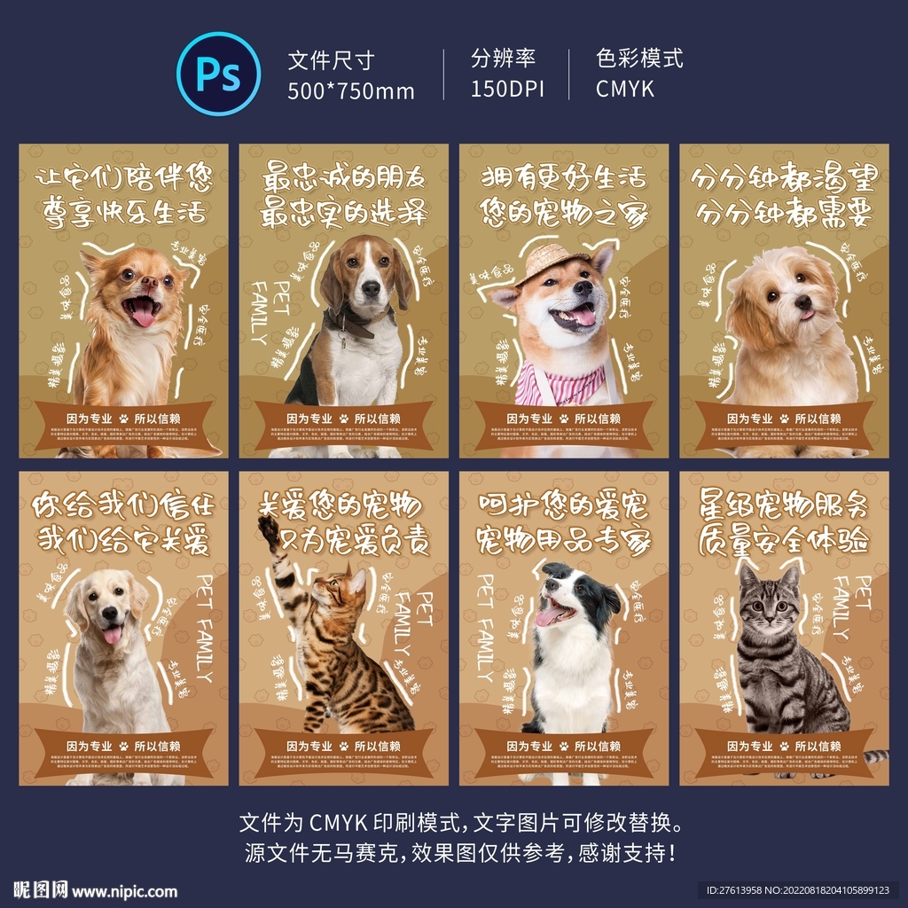 宠物海报展板