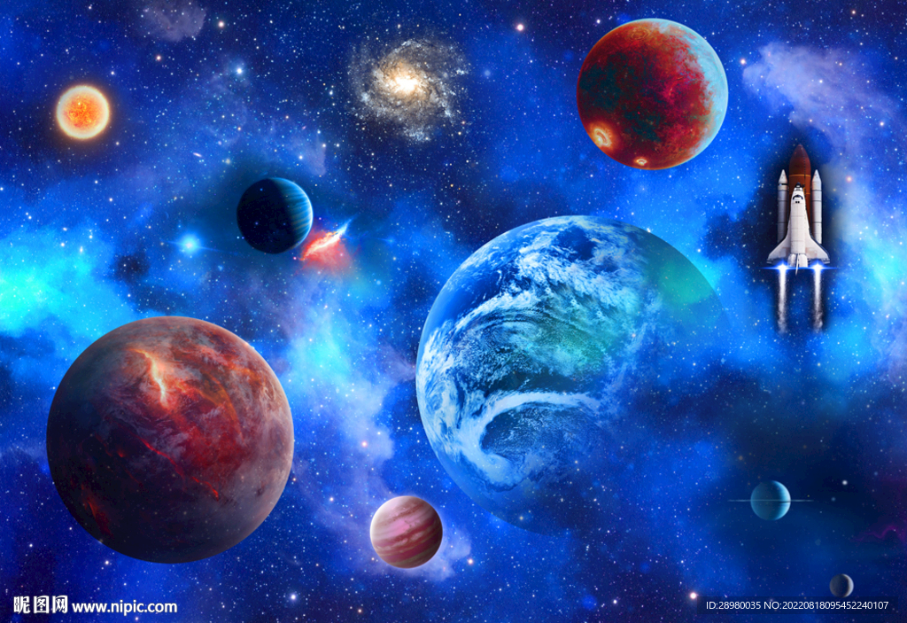宇宙飞船星球