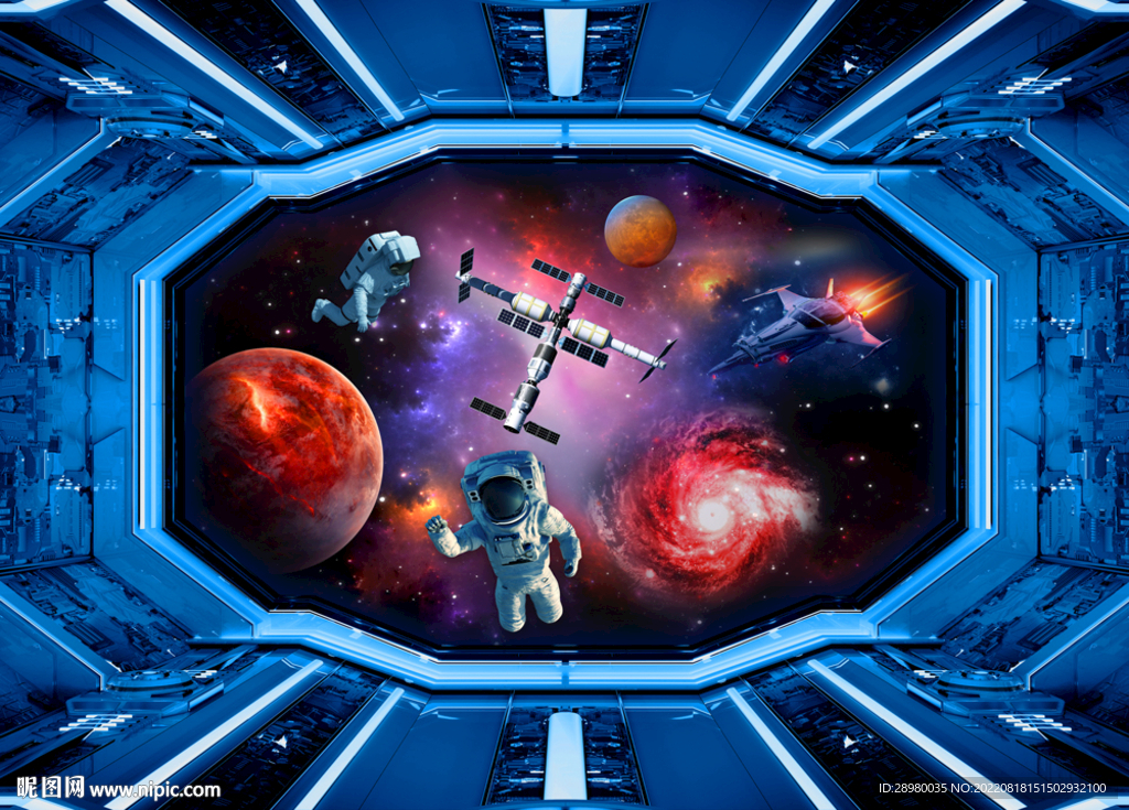 太空宇宙空间站