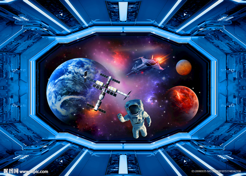 宇宙太空宇航员