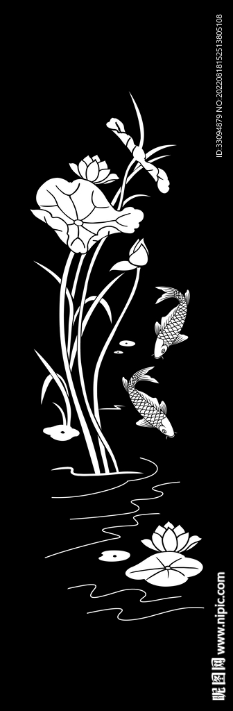 高清分层透明底平开门打印图