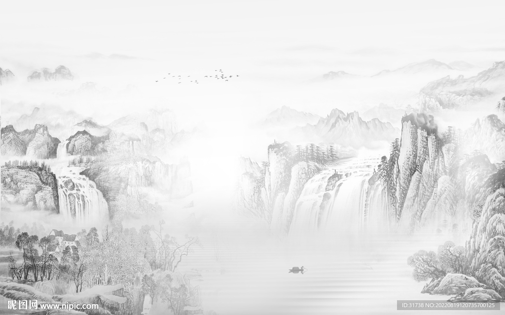 水墨国画