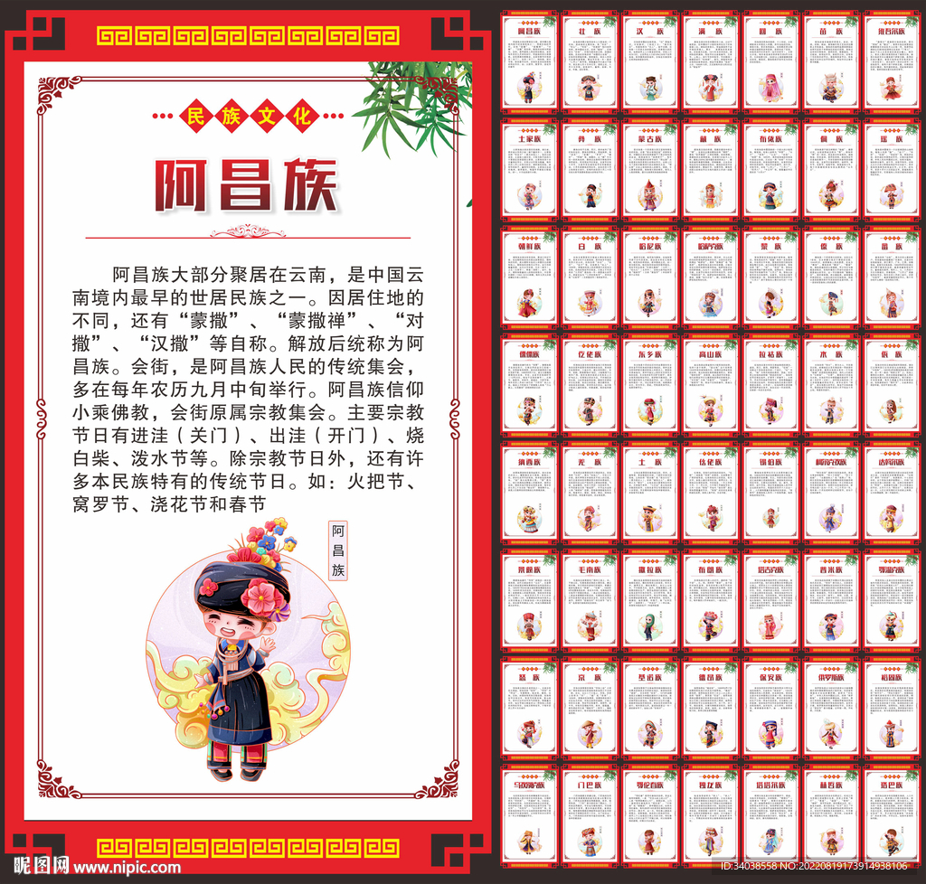 56个民族