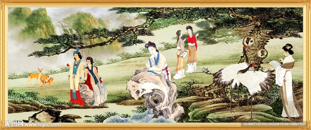 仕女图