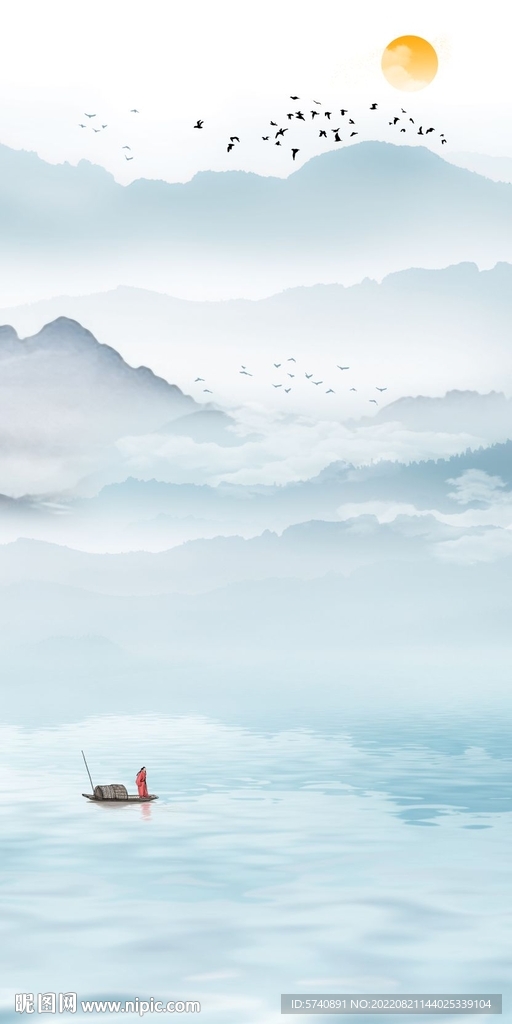 意境山水画