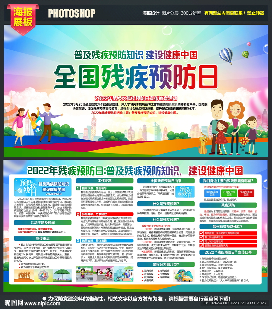 2022年第六次全国残疾预防日