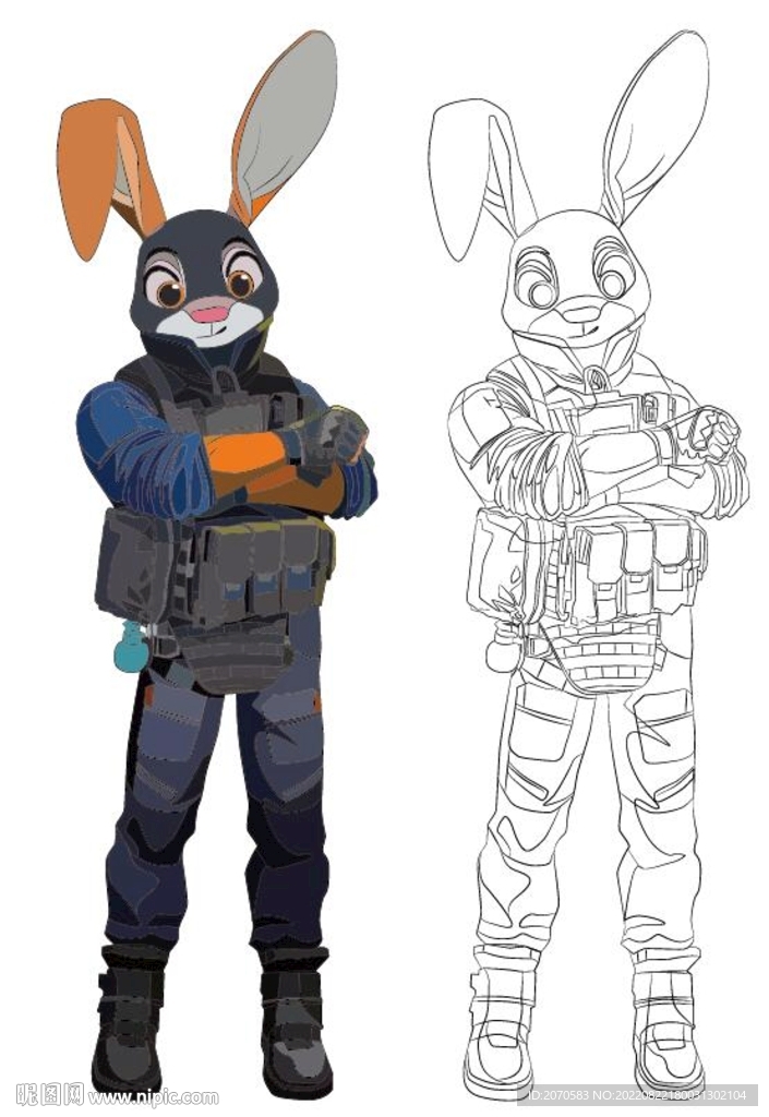 战警兔子