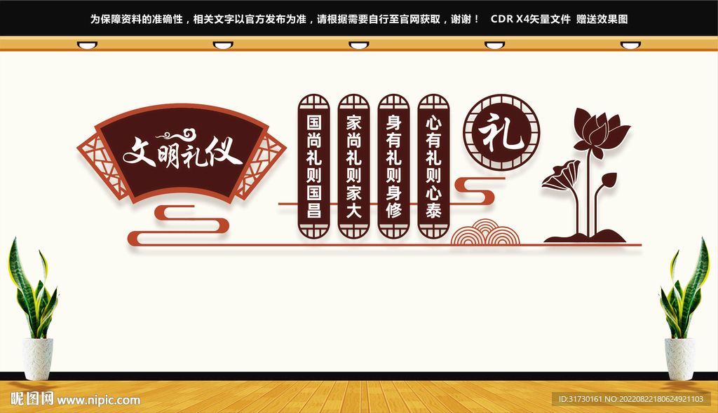 文明礼仪文化墙