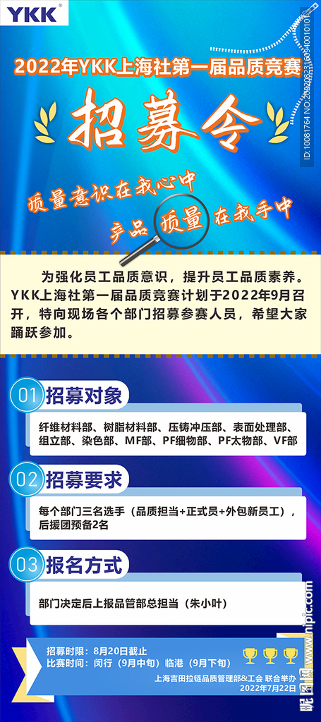 YKK拉链
