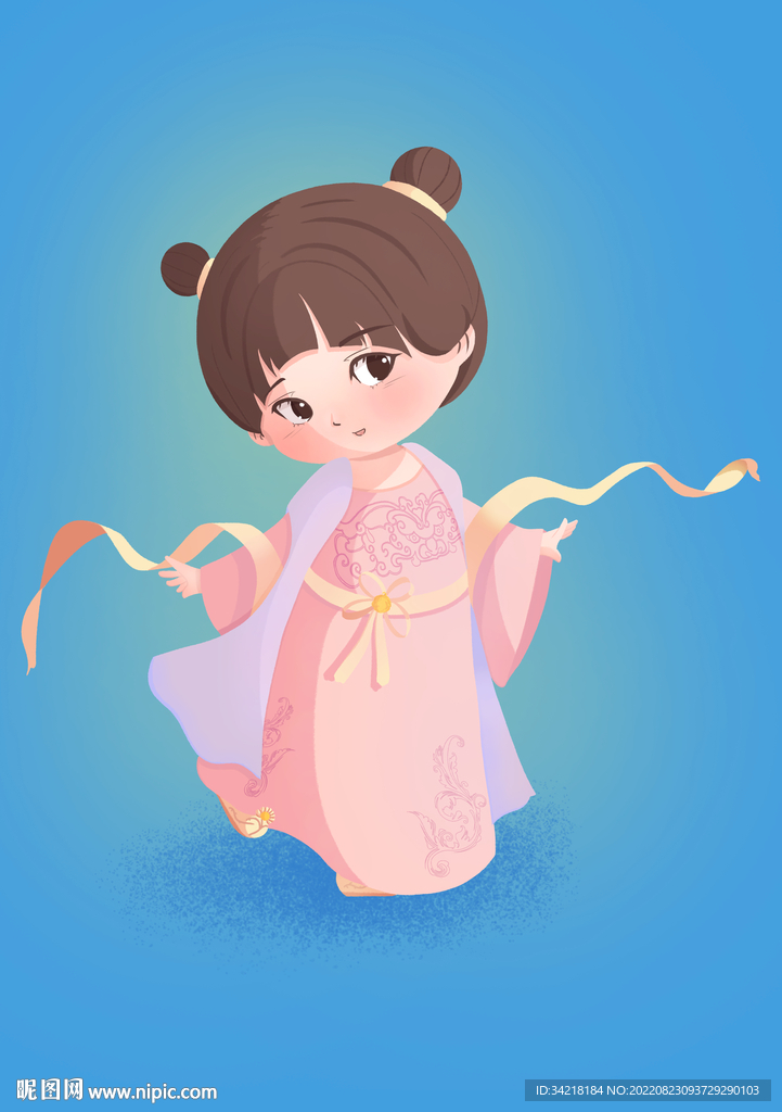 汉服小娃娃
