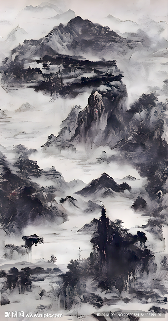 水墨画