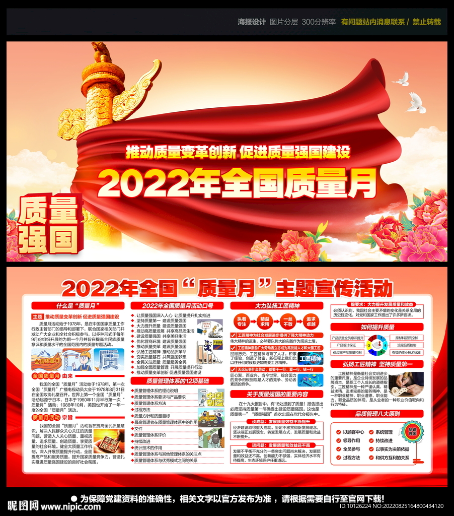 2022质量月展板宣传栏