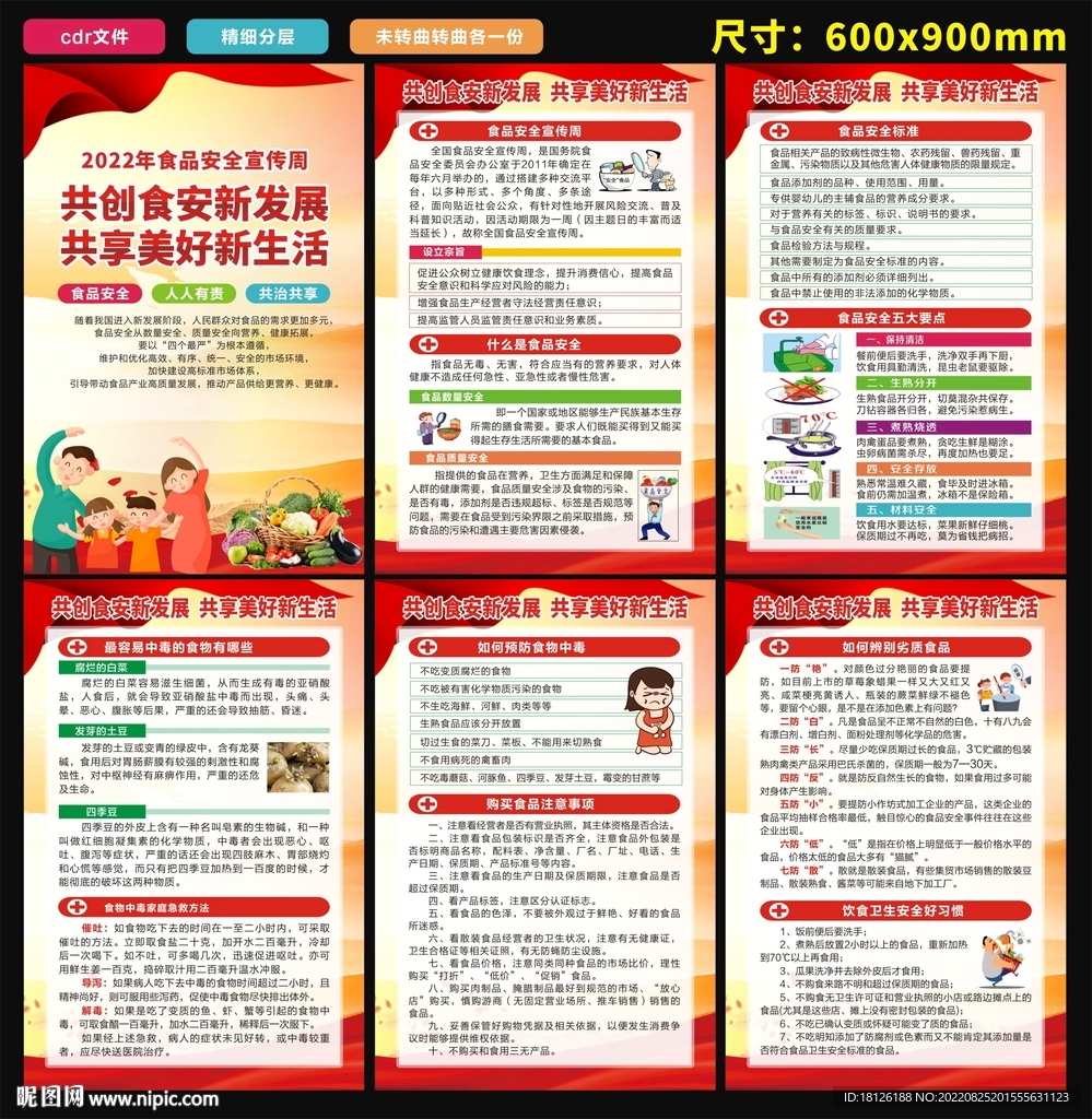 食品安全宣传周海报