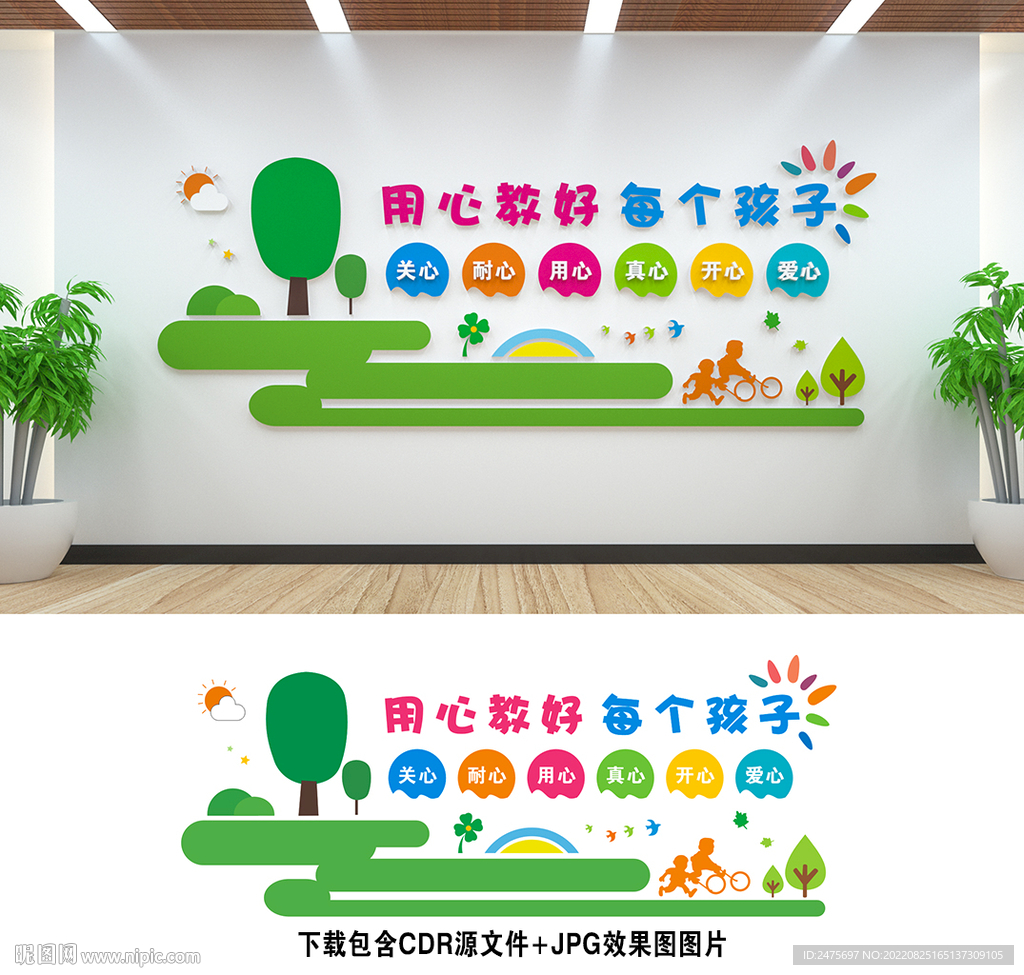 幼儿园文化墙