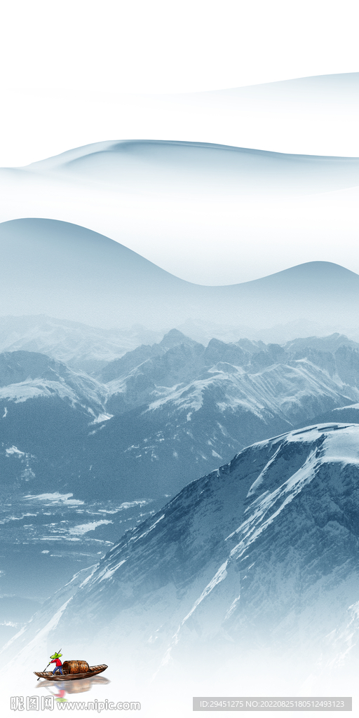 别墅意境现代玄关 Tif分层