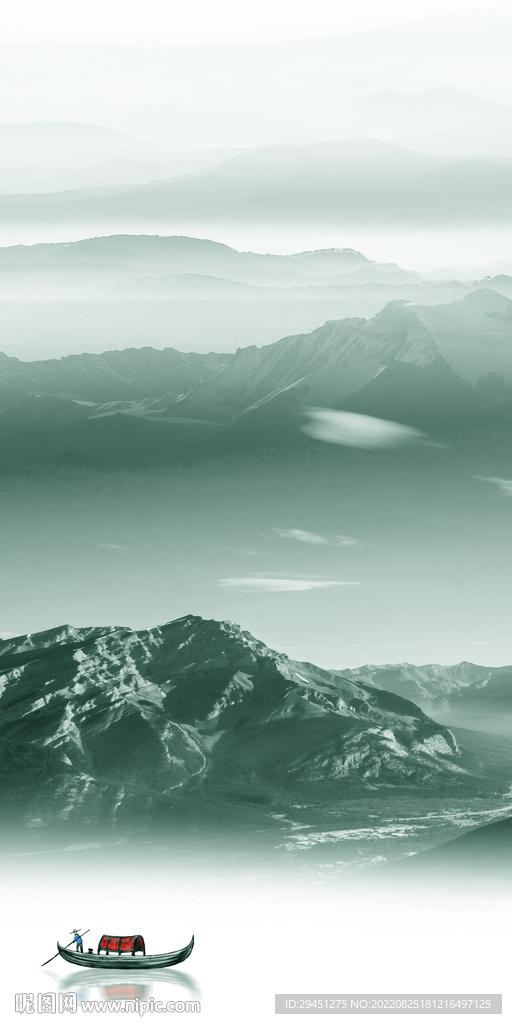 意境简约人气玄关 Tif分层