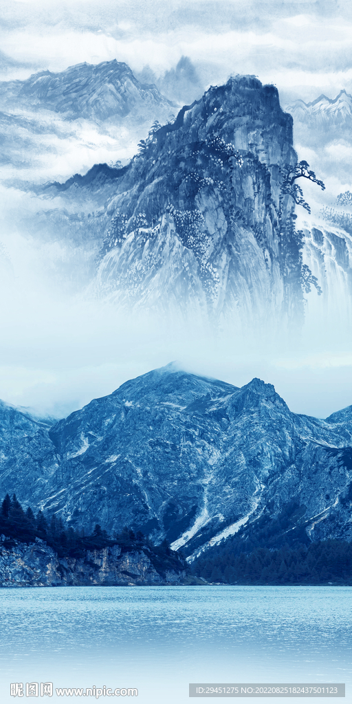 新中式简约人气玄关 Tif分层