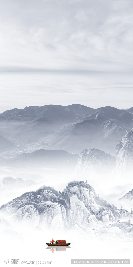 别墅无框玄关新画 Tif分层