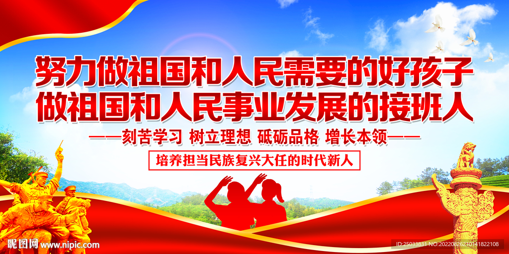  努力做祖国和人民需要的好孩子