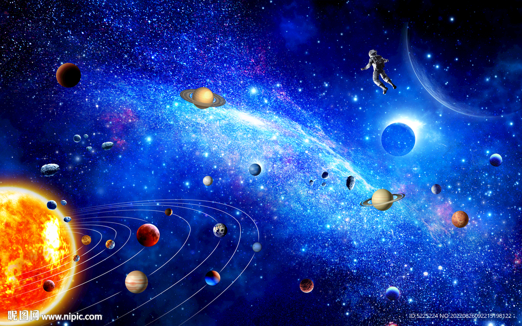 蓝色星空