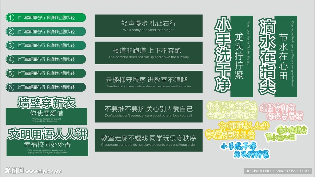 温馨提示牌