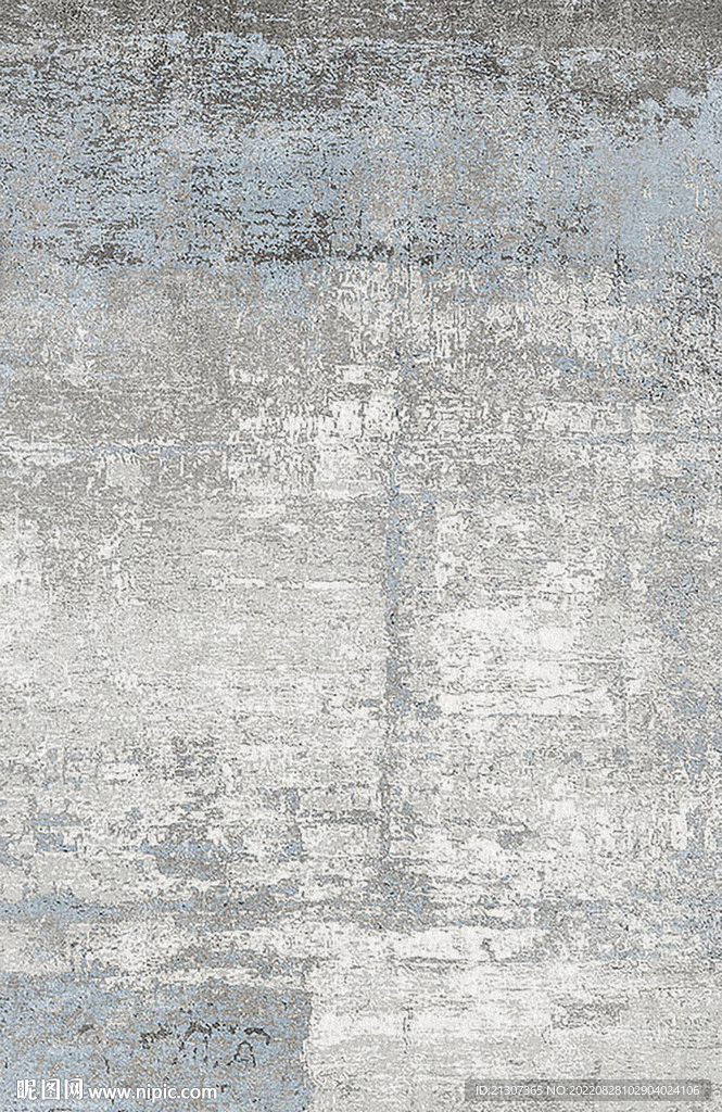 灰色侘寂ins风北欧抽象地毯