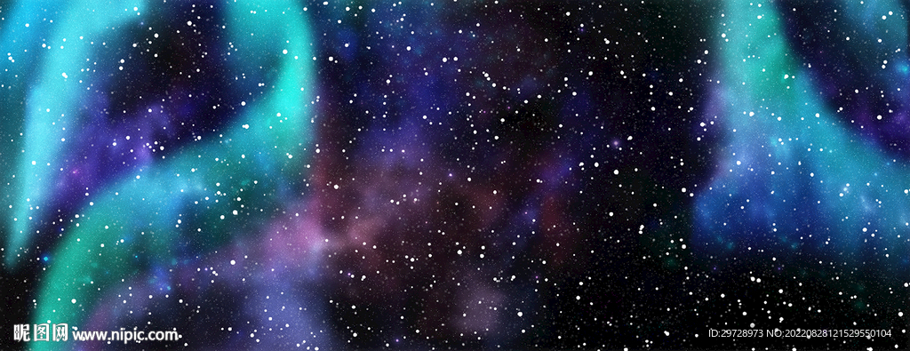 极光星空背景