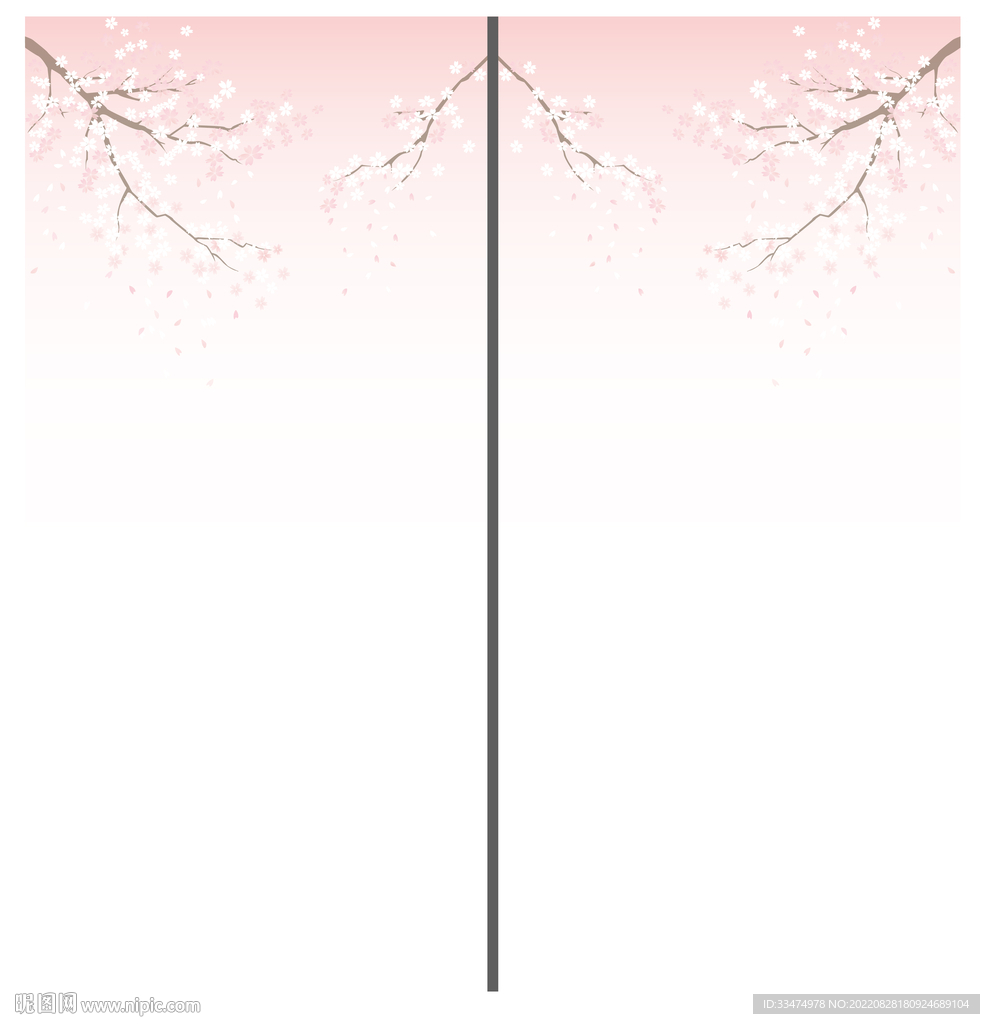 樱花装饰画
