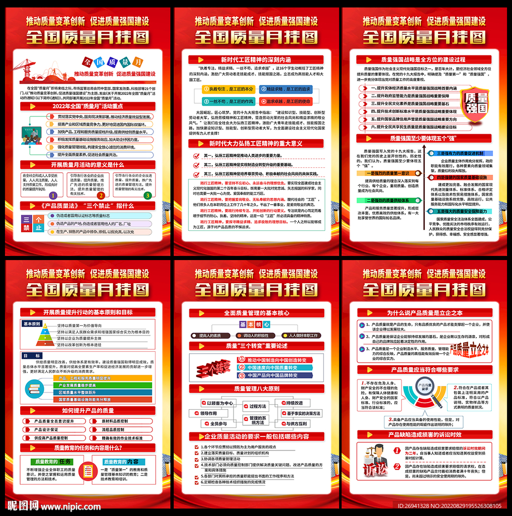 2022年全国质量月图片 