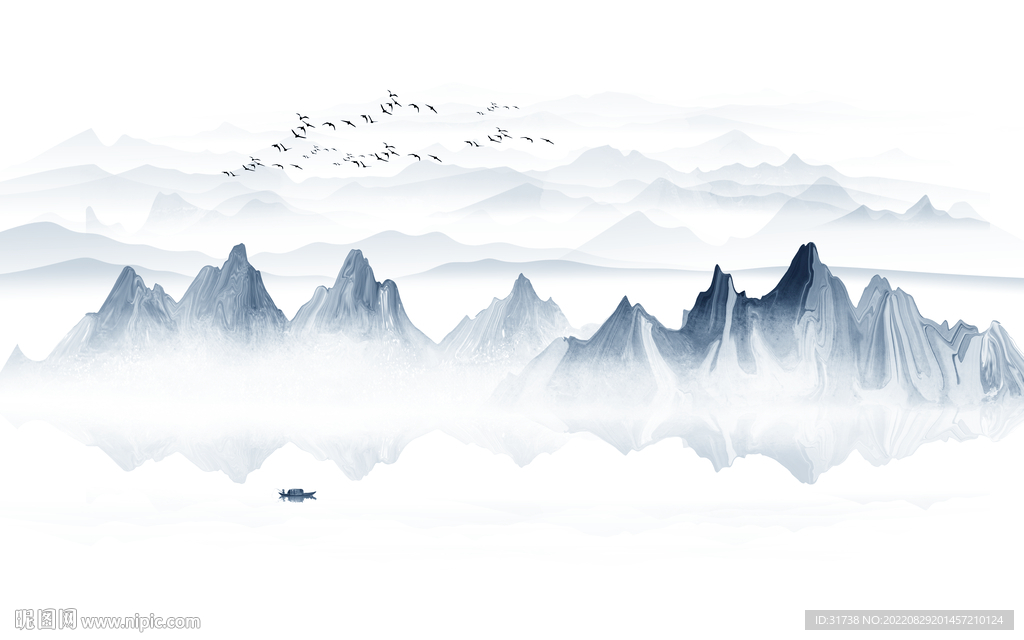 写意山水画