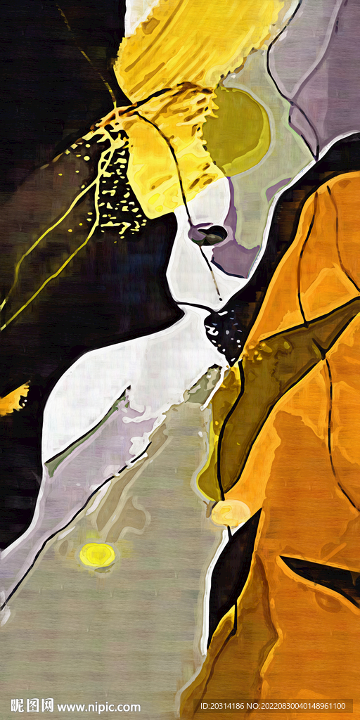 创意轻奢抽象画