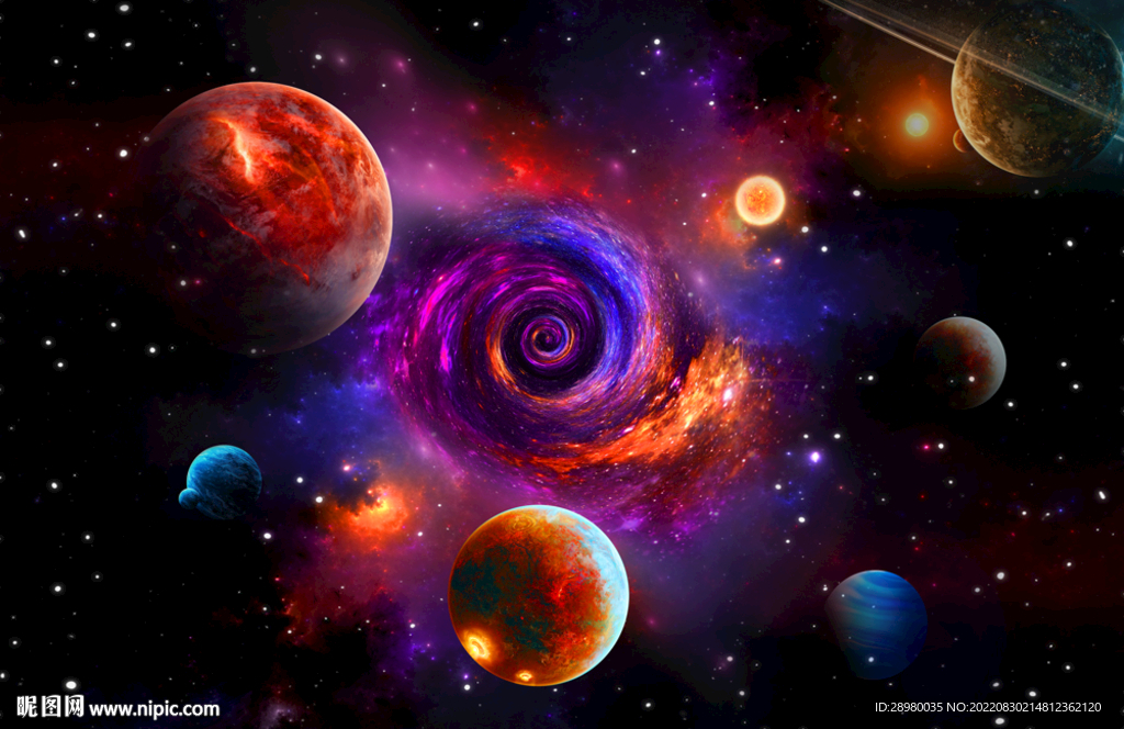 宇宙黑洞星球