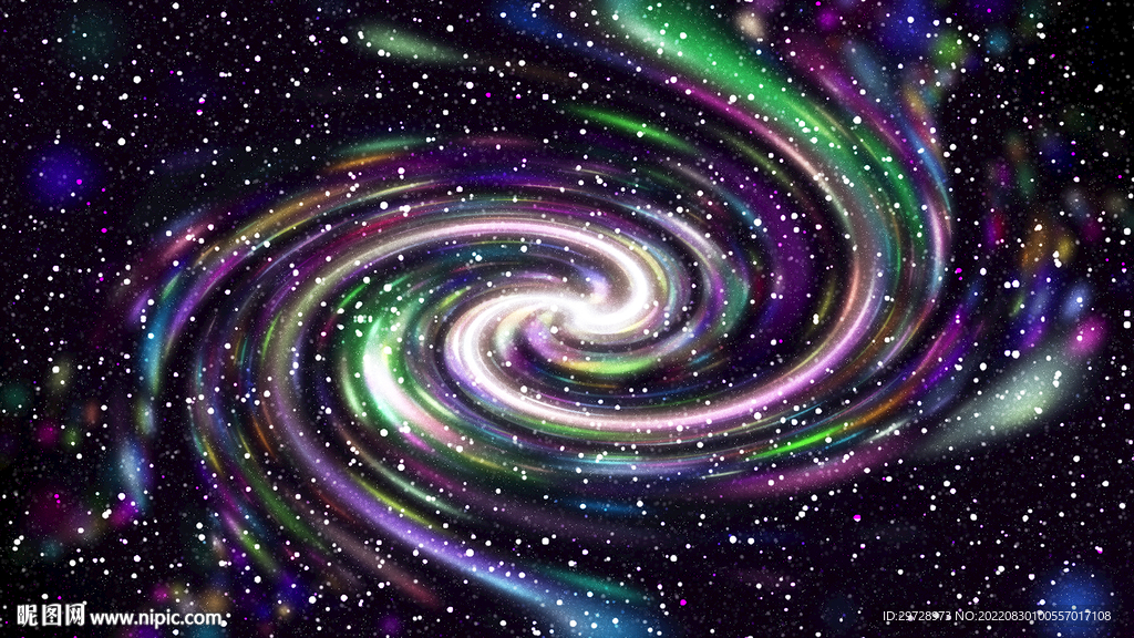 唯美旋涡星空