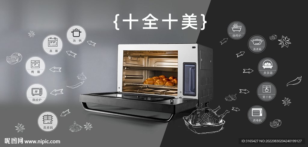 蒸烤箱视觉