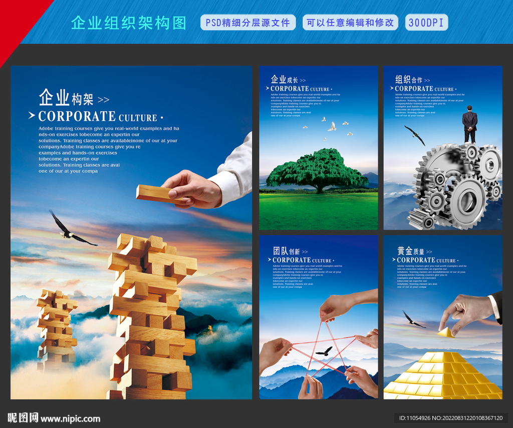 企业组织架构图