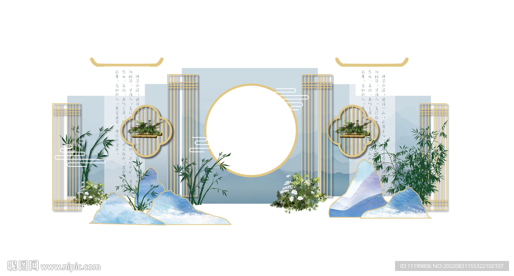 活动造型   美陈中国风