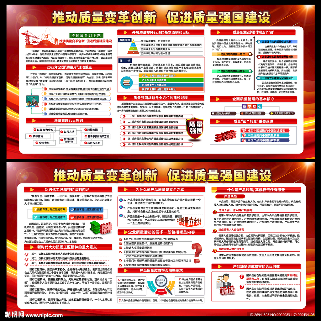 2022年全国质量月图片 